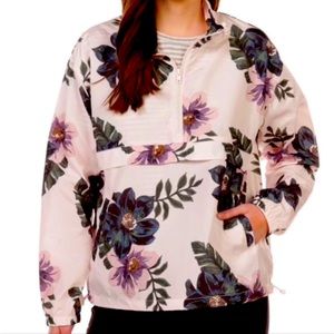 Thread & Supply floral windbreaker.